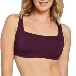 NWT Kona Sol Purple Bikini with Wide Straps